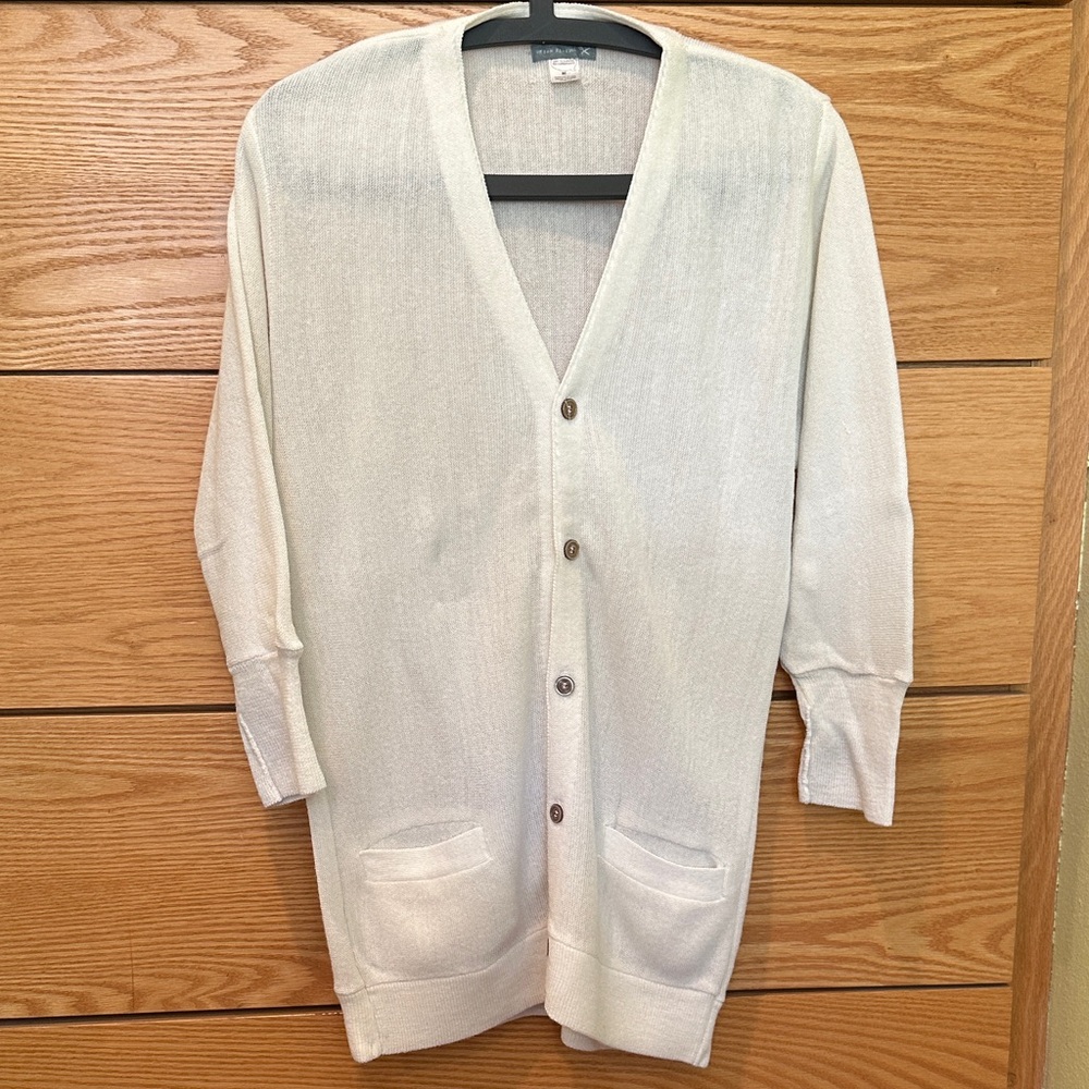 Urban Outfitters Cream V-Neck Sweater